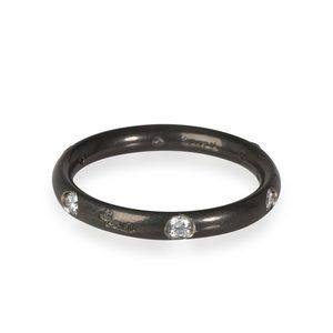 Pomellato Lucciole Diamond Band in Titanium 0.13 CTW